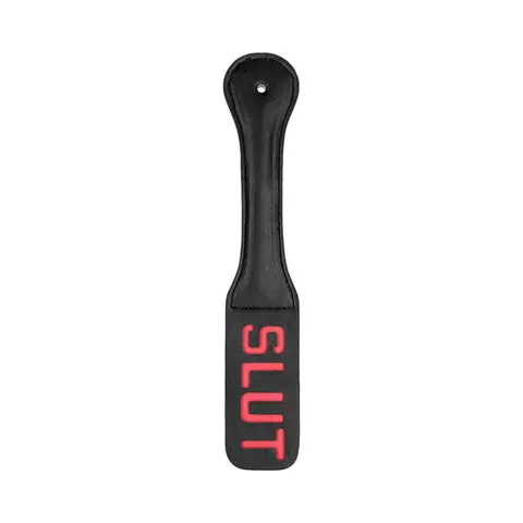 Ouch! 'Slut' Paddle Black