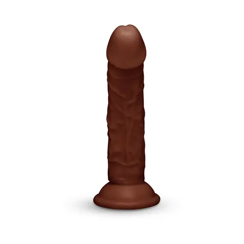 Together Tones 6.75 in. Realistic Dildo in Dark