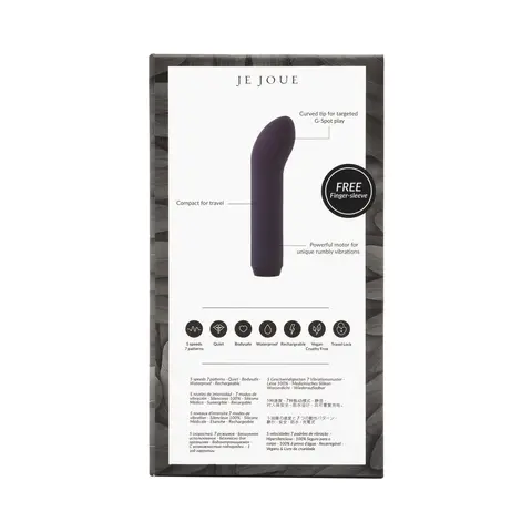 Je Joue G-Spot Bullet Vibrator Rechargeable Silicone Purple