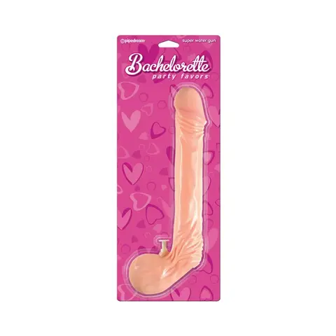 Bachelorette Party Favors Pecker Super Water Gun Beige