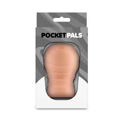 Pocket Pals Mouth Stroker in Tan