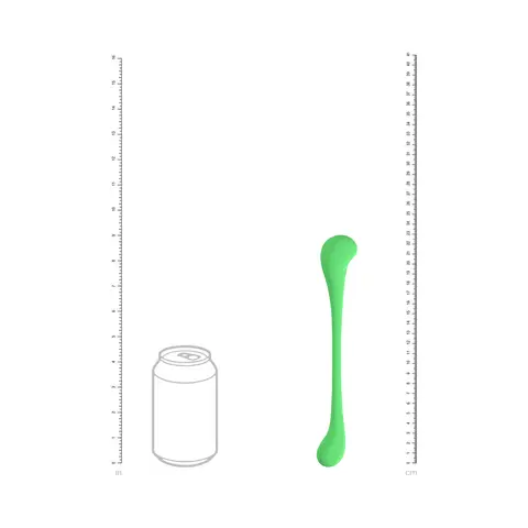 LoveLine FlexEase Bend Vibe Liquid Silicone in Green