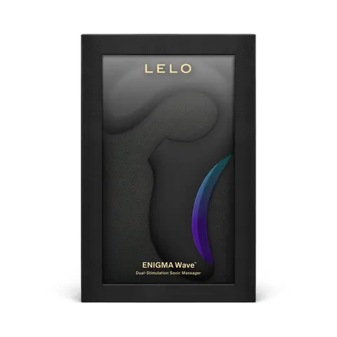 LELO Enigma Wave Suction Dual Stimulator in Black