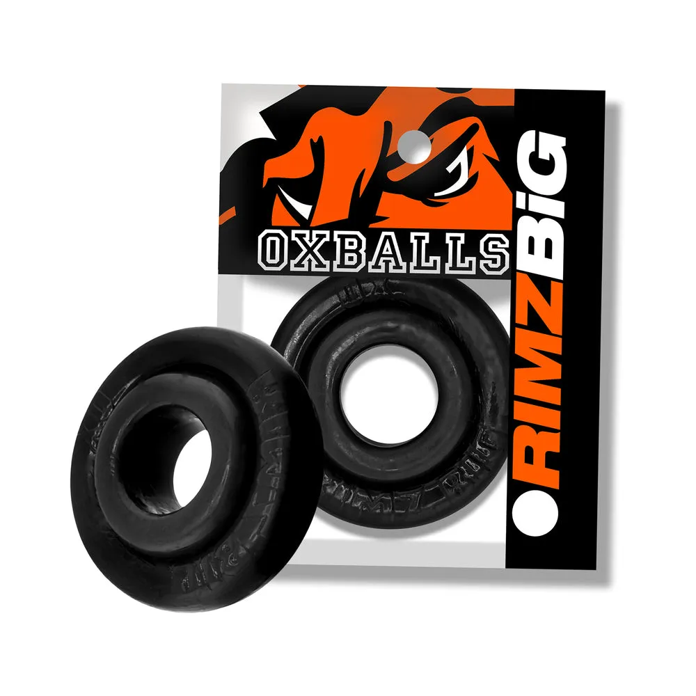Oxballs Rimz Big Single Ring in Black