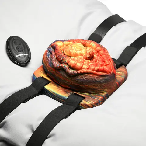 Creature Cocks Hell's Angel Vibrating Silicone Grinder
