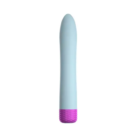 FemmeFunn Densa Bullet Rechargeable Dual Density Silicone Slimline Vibrator in Blue