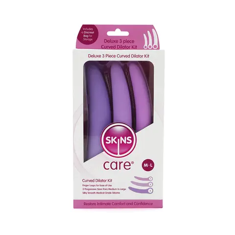 Skins Care Curved Dilators 3-Piece Set (Medium Large)