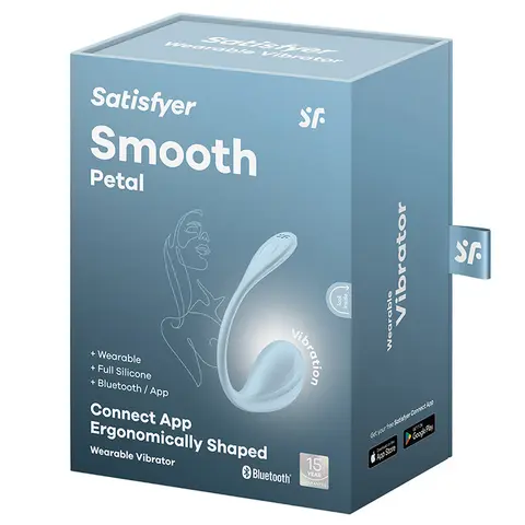 Satisfyer Smooth Petal Light Blue