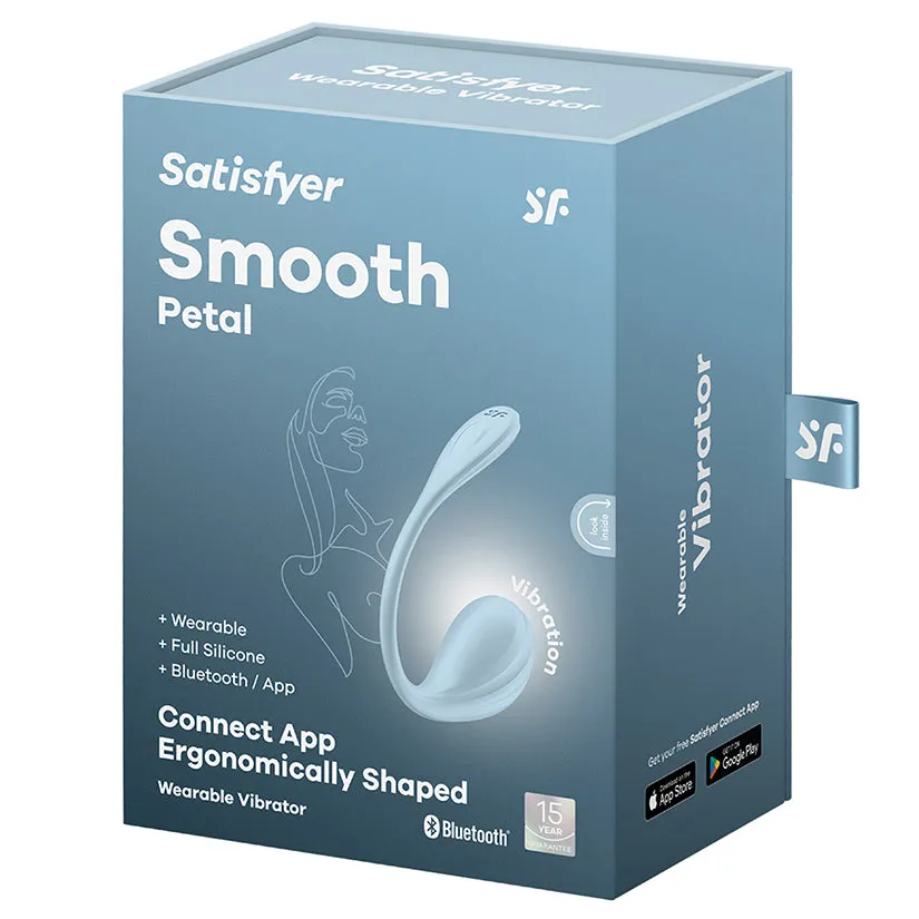 Satisfyer Smooth Petal Light Blue