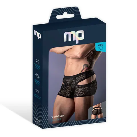 Male Power Lucifer Cutout Short Black XL