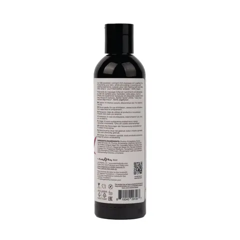 Earthly Body Hemp Seed CBD Relaxing Massage and Body Oil Skinny Dip 8 oz.