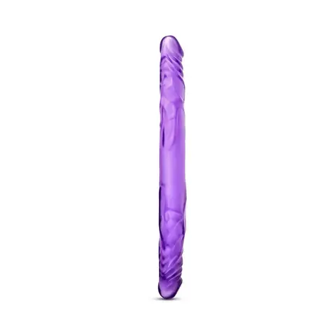 B Yours 14 in. Double Dildo in Purple