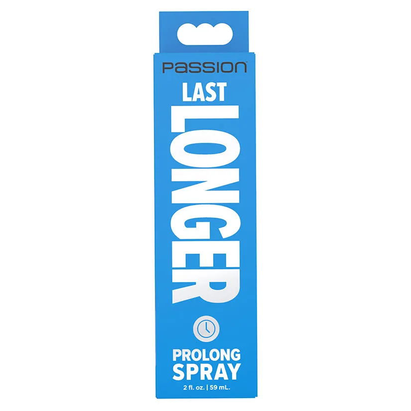 Passion Enhancers Last Longer Prolong Spray 2 oz.