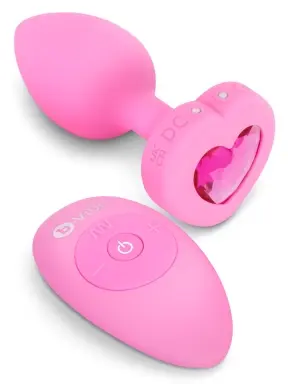 vibrating heart plug s/m
