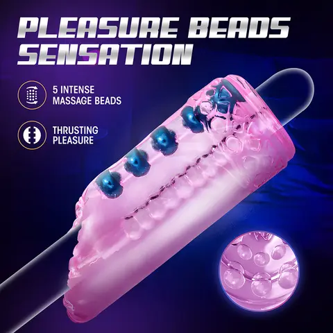 M for Men Sexy Snatch Vagina Stroker Pink