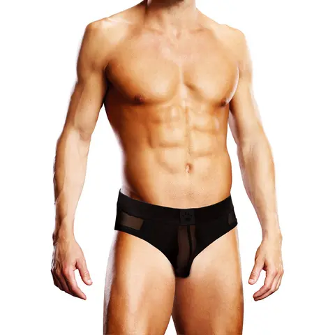 Prowler Mesh Open Brief Black S