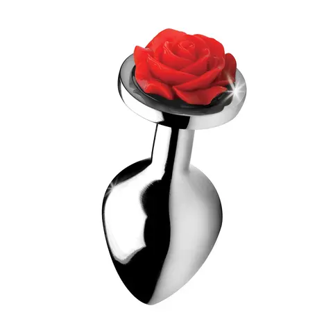 Booty Sparks Red Rose Anal Plug Medium