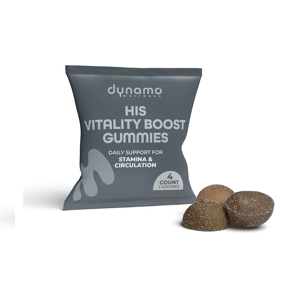 His Vitality Boost Gummies 2 Serving Foil