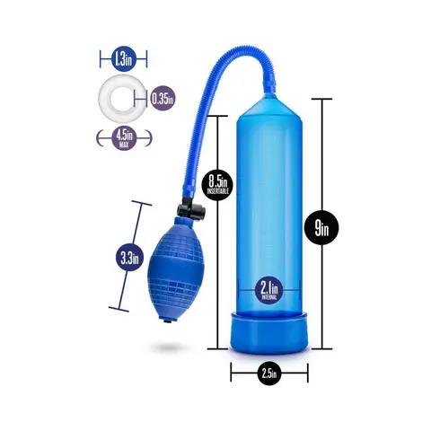 Performance VX101 Male Enhancement Pump in Blue