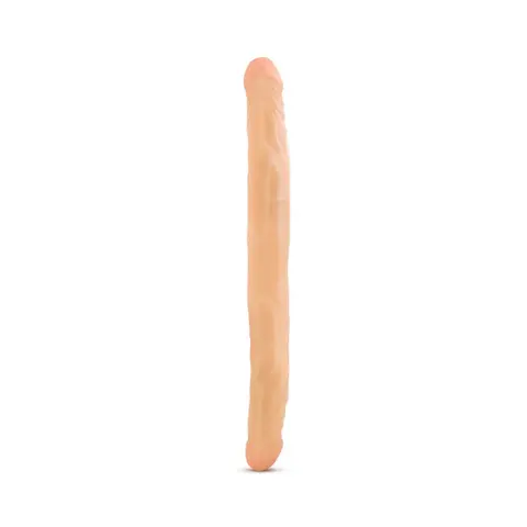 B Yours 14 in. Double Dildo in Beige