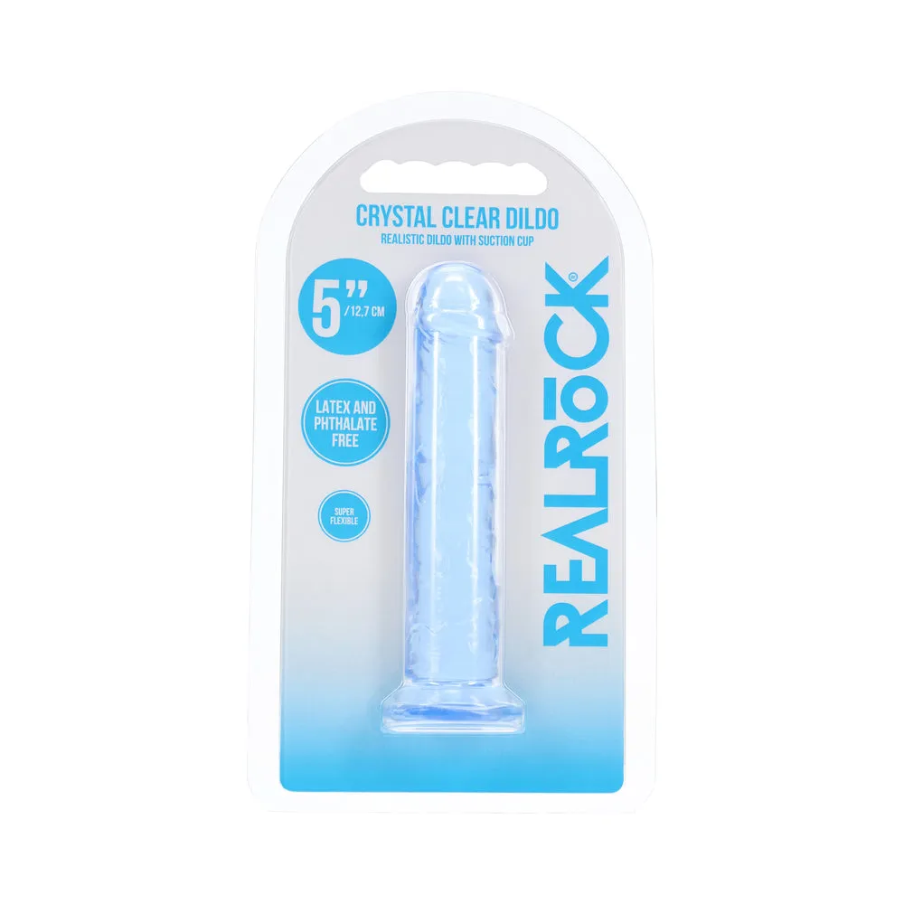 Realrock Realistic Dildo 5 in. in Blue