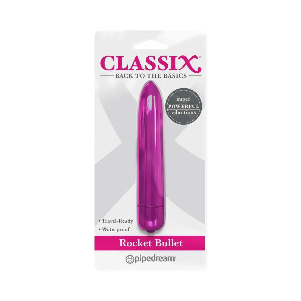 Classix Rocket Bullet Vibrator in Pink