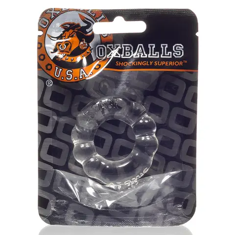 OxBalls 6-Pack, Cockring in Clear
