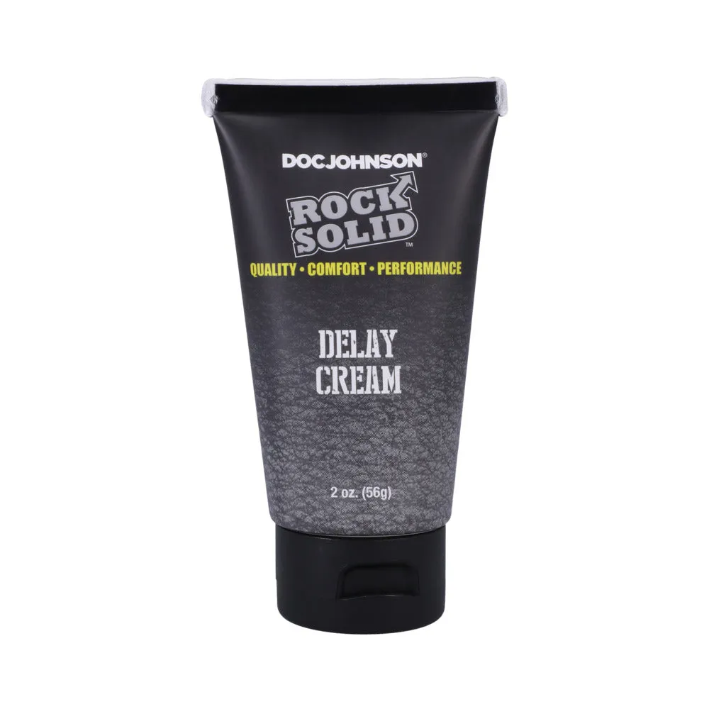 Rock Solid Delay Cream 2 oz. (Bulk)