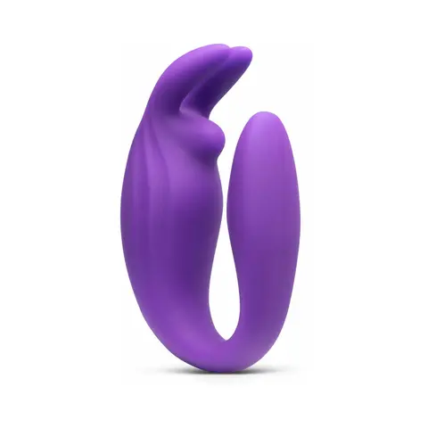 Together Seamless Silicone Textured Wearable Rabbit Vibrator with Remote Control