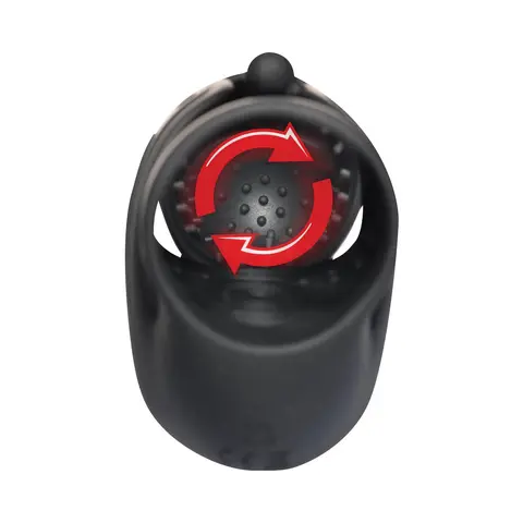 JOCK Advanced Helmet Humper Gyrating&Vibrating Silicone Masturbator
