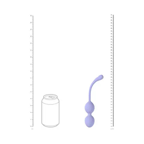 LoveLine PelviFit Beads Kegel Vibe Waterproof Remote in Lavender