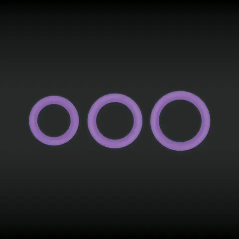 Firefly Halo Cock Ring Medium in Purple