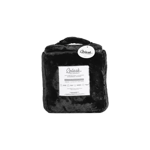 Splash Blanket Furlush Medium Black
