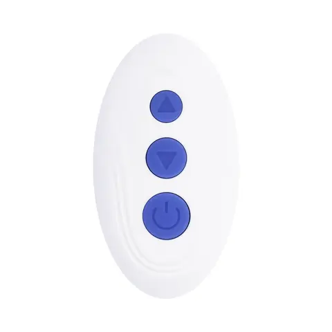 Evolved Lovebirds Rechargeable Silicone Remote-Controlled Dual-Ended Vibrator Blue