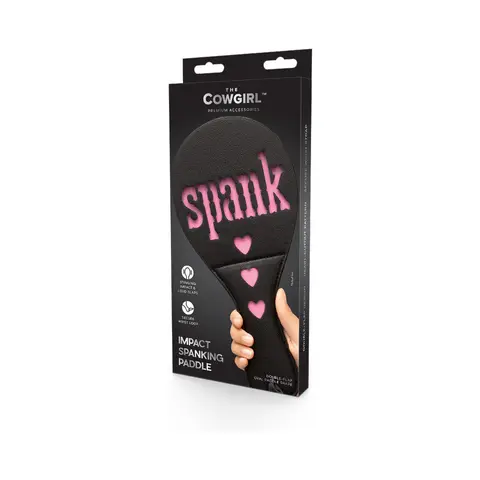 The Cowgirl Essentials Impact Spanking Paddle