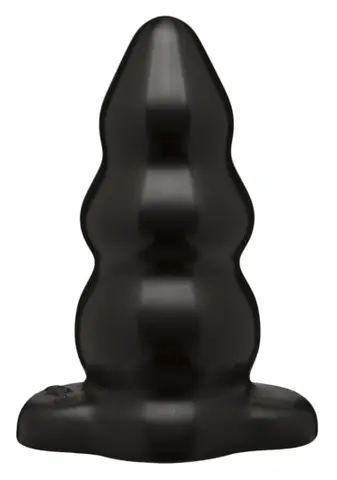 Triple Ripple Butt Plug - 6"