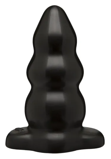 Triple Ripple Butt Plug - 6"