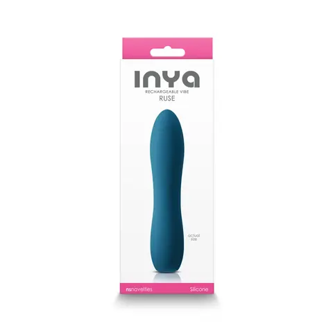 INYA Ruse Rechargeable Vibrator in Teal