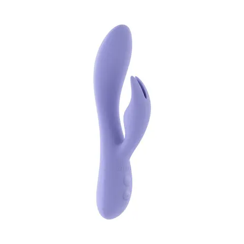 Selopa Purple Craze Dual Vibe With Ear-Shaped Stimulator Purple