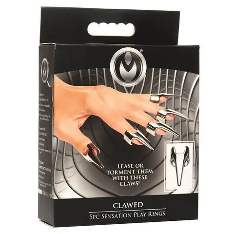 Master Series Clawed Sensation Play Rings 5-Piece