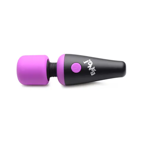 BANG! 10X Vibrating Mini Silicone Wand in Purple