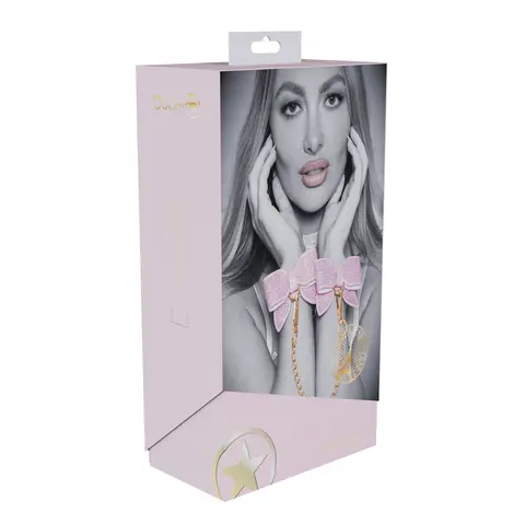 Ouch! International Paris Collection Handcuffs in Pink