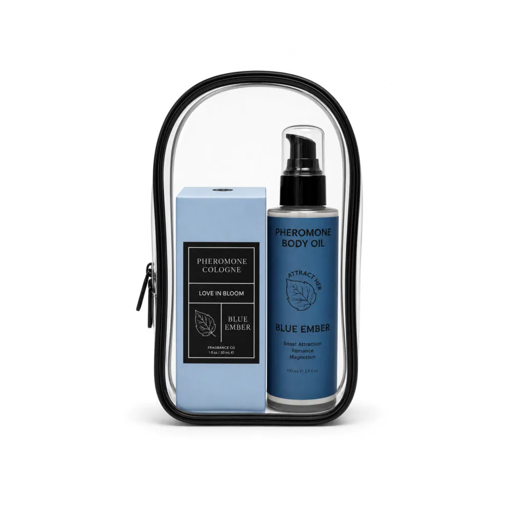 Eye of Love Bloom Blue Ember Pheromone Parfum and Body Oil Gift Set