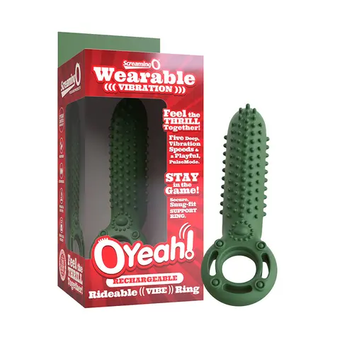 Screaming O Rechargeable O Yeah Silicone in Green