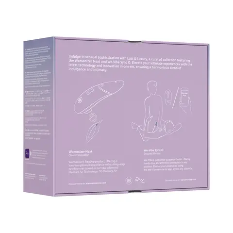 Womanizer x We-Vibe Lust & Luxury Collection Black