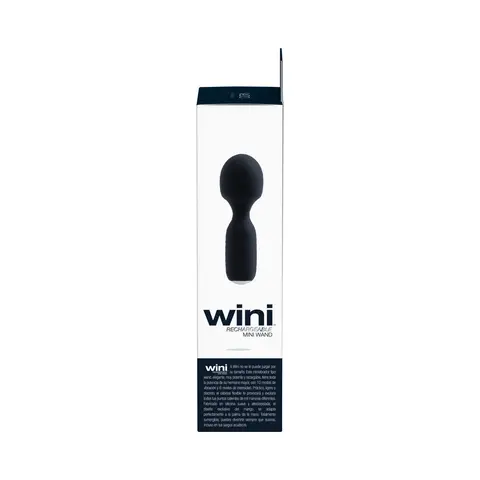 Vedo Wini Rechargeable Mini Wand Just Black