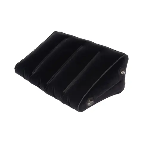 Lux Fetish Inflatable Position Wedge with Detachable Cuffs