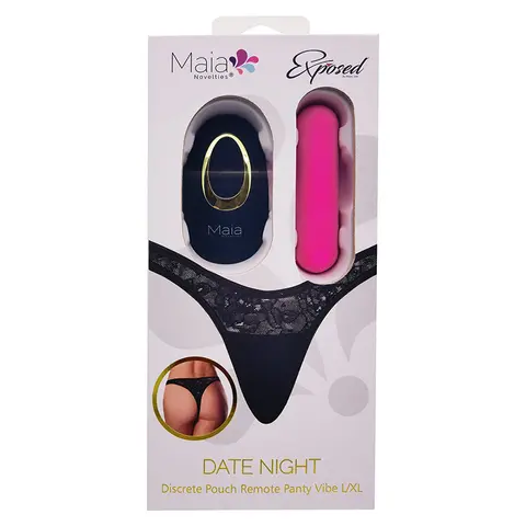 Maia Date Night Jessi Remote Panty Vibe L/XL