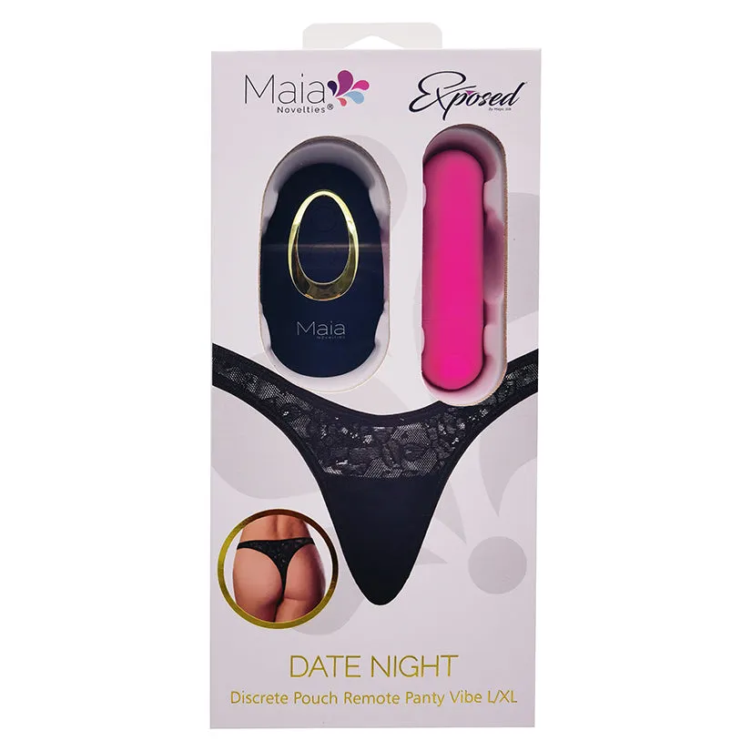 Maia Date Night Jessi Remote Panty Vibe L/XL