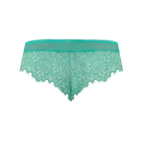 Magic Silk Caribbean Crush Low Rise Cheeky Panty Aqua Glow L/XL